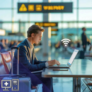 business travel cybersecurity for small businesses